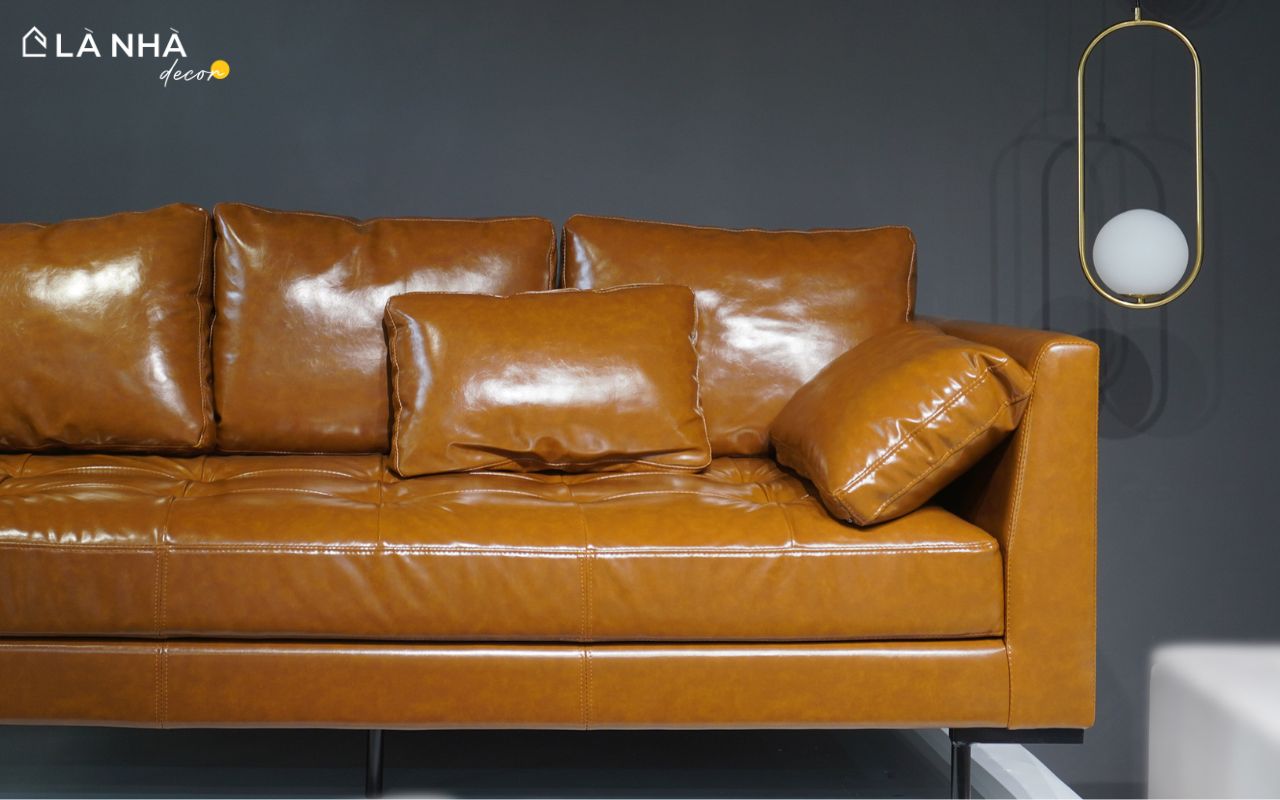 sofa da hiện đại