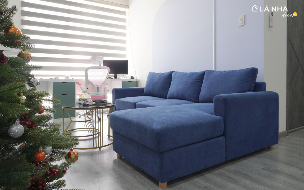 Sofa góc nhỏ gọn hiện đại