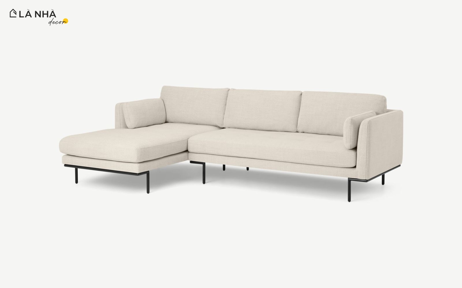 Sofa góc Rosslyn da PU cao cấp hiện đại