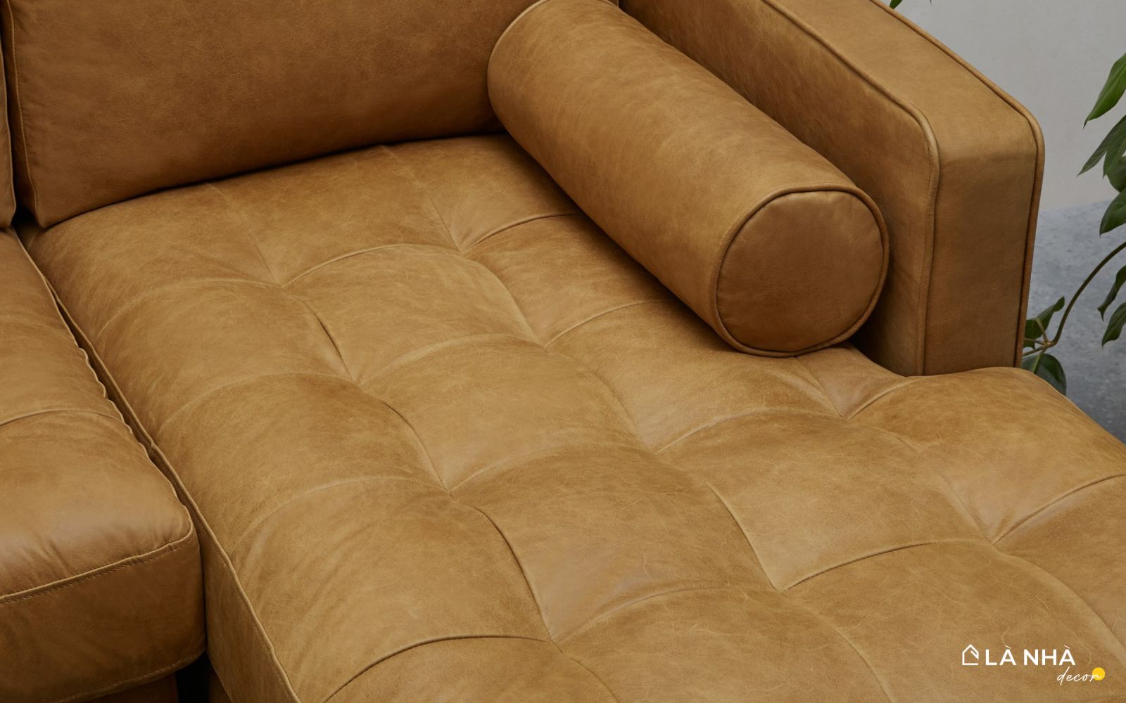 Sofa góc Scott da PU phong cách hiện đại