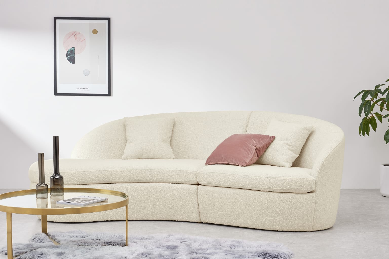 Ghế Sofa Asahi - Harmony thiết kế cong độc đáo