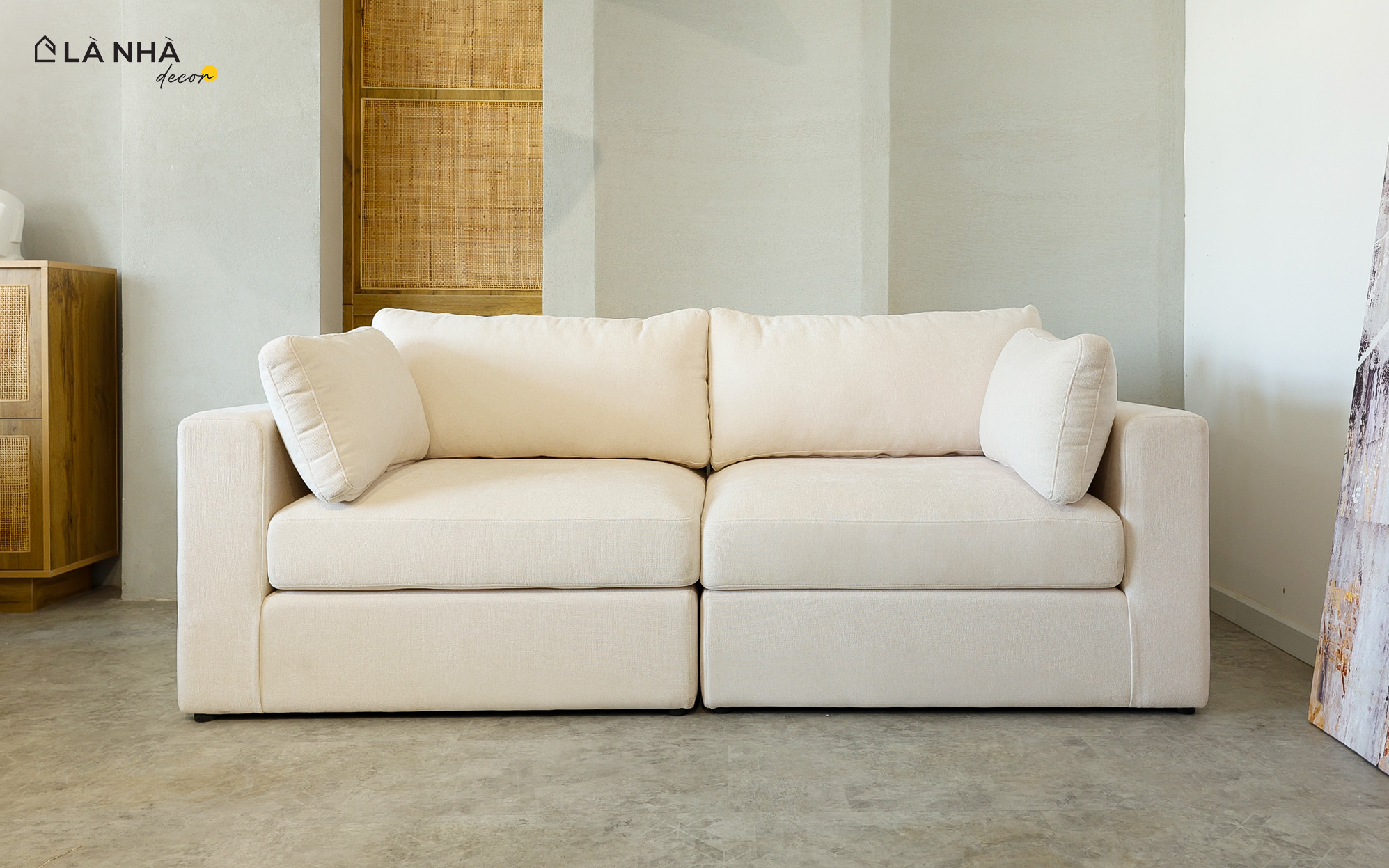 Sofa Samona băng đẹp giá mềm phù hợp kinh tế mọi gia đình