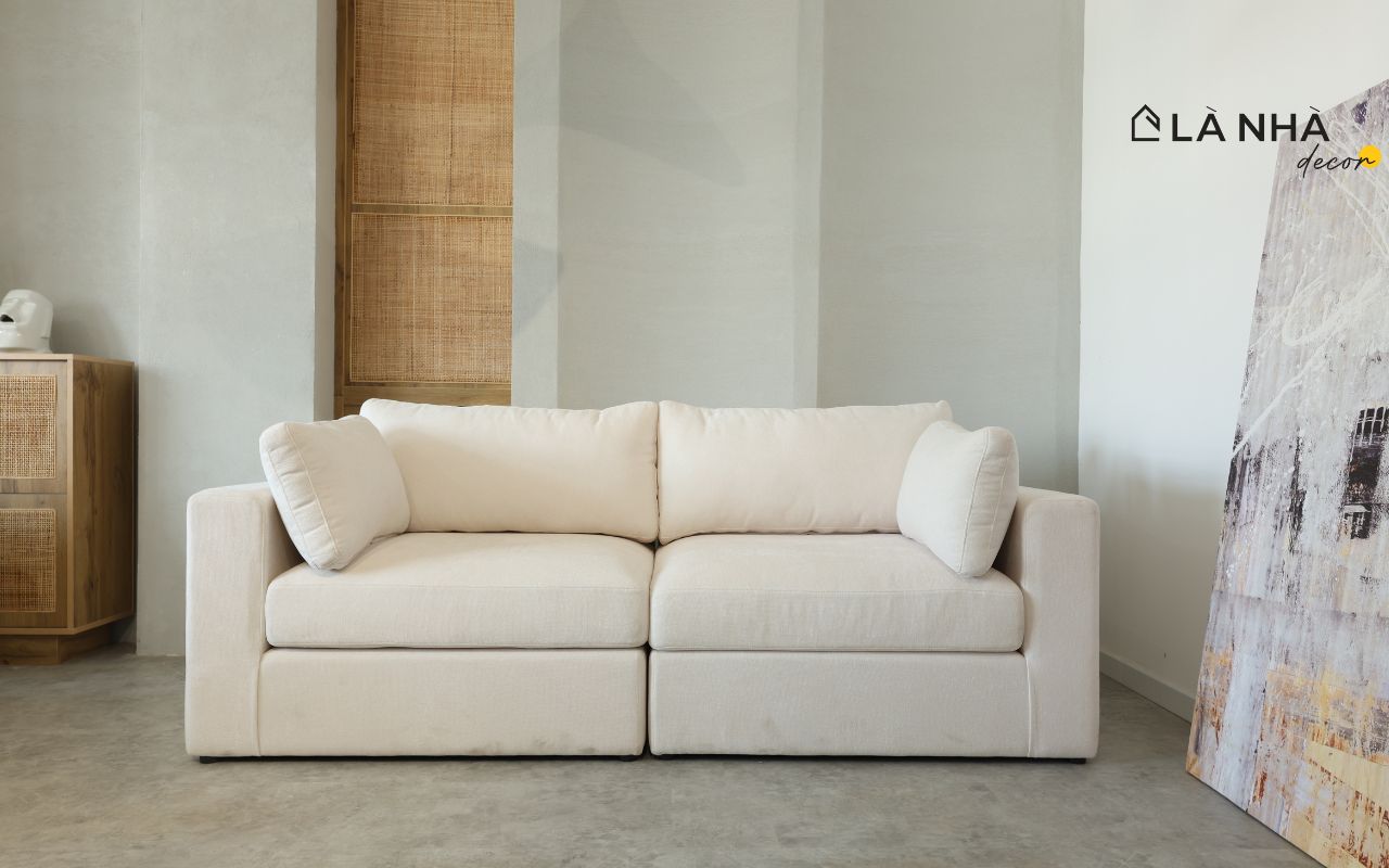 Ưu điểm của sofa có màu trắng