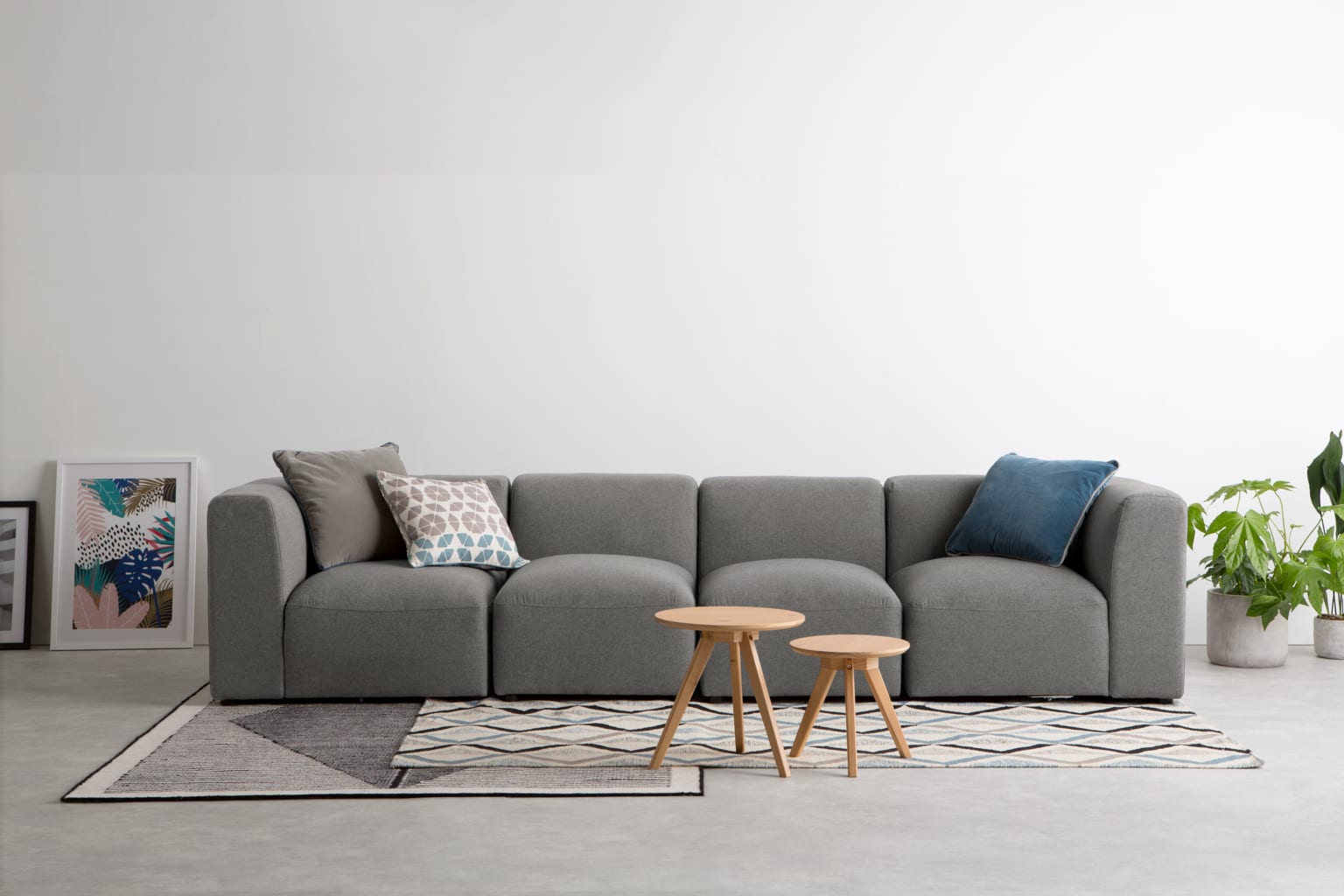 Ghế sofa Verne - Juno xám trầm