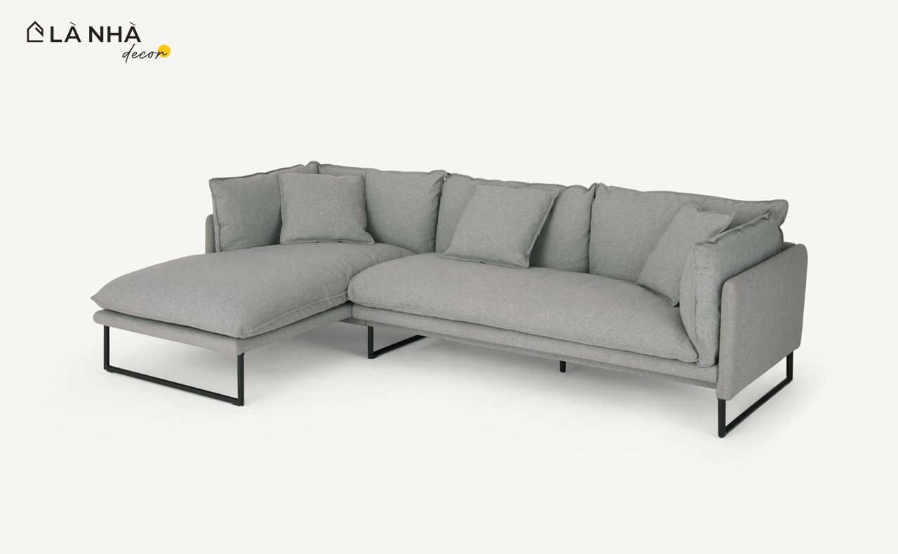 Sofa màu xám - lựa chọn tối ưu cho không gian