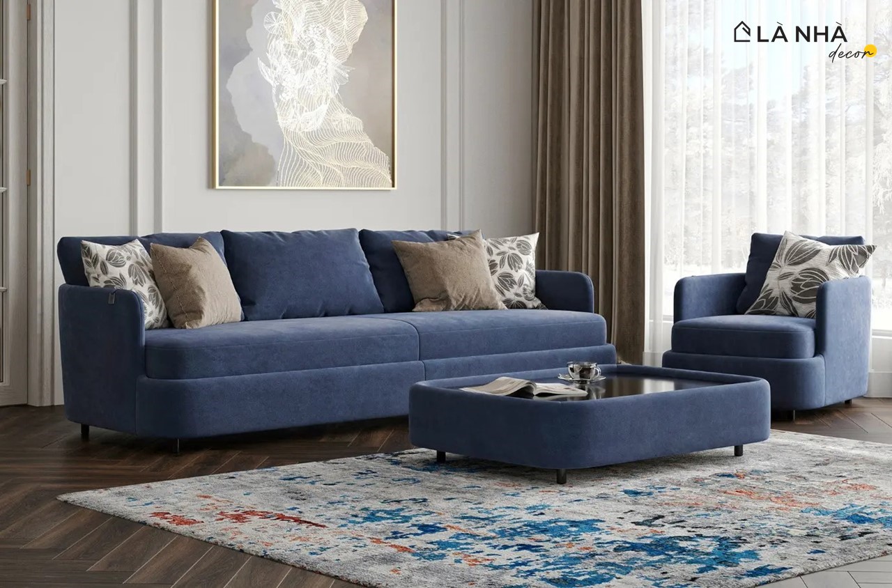 Chọn mua sofa online phù hợp với phong cách và kích thước phòng khách