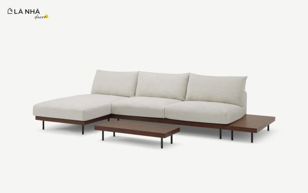 Sofa góc Zita kiểu Nhật Bản mềm mại