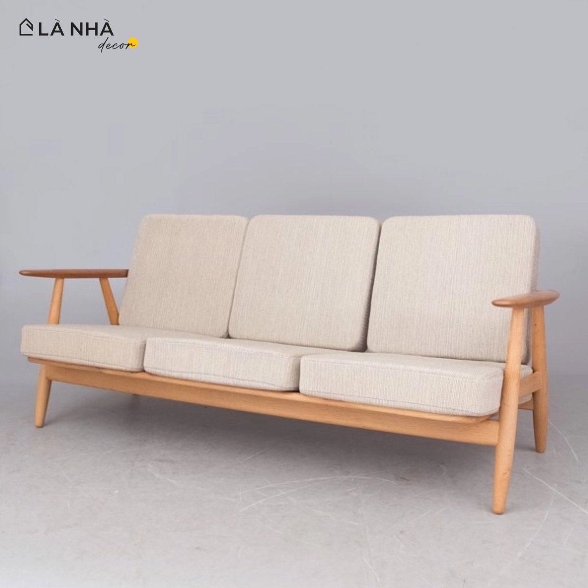 GHẾ CIGAR SOFA BA (SOFA TAY NHỌN BA)