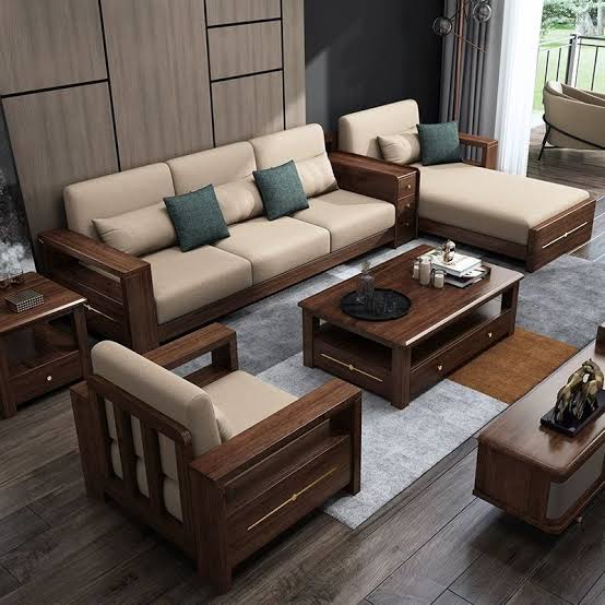 Ghế sofa gỗ tự nhiên phong cách cổ điển sang trọng (Nguồn: Sưu Tầm)